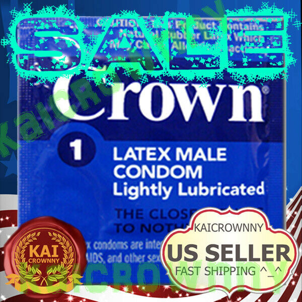 100 Pcs Crown Skinless Thin Condoms Fast Shipping New 2021 ^_^ !!!