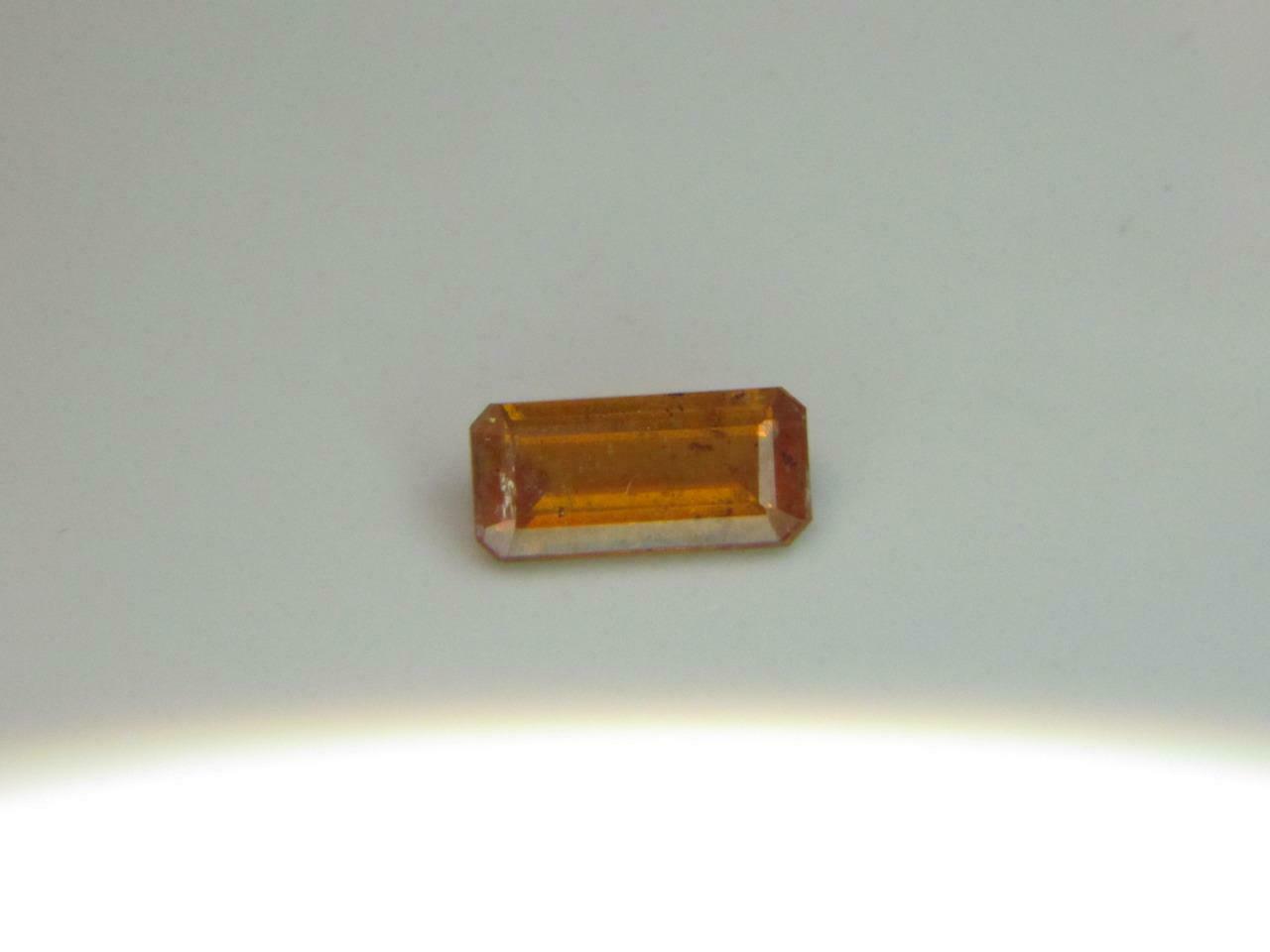 1.39ct New Stunning Super Rare Collector Gem Yellowish Orange Kenyian Kyanite