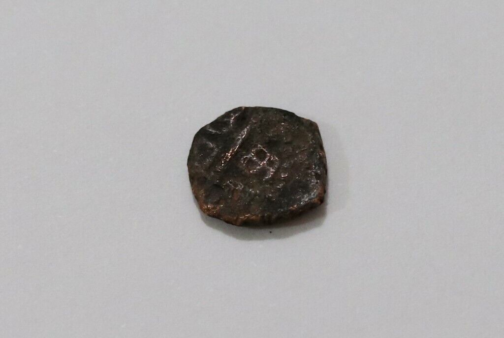 Danish India Colony Trankebar Tranquebar Old Coin B37 #z58