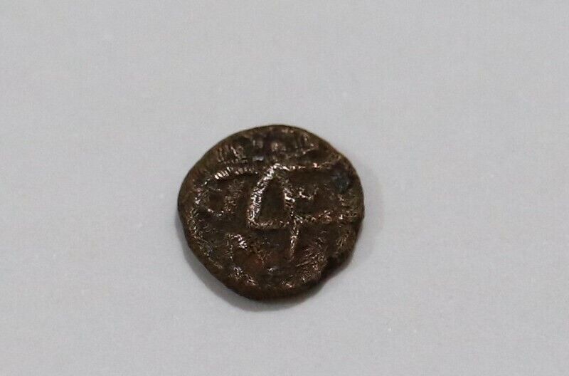 Danish India Colony Trankebar Tranquebar Old Coin B37 #z68